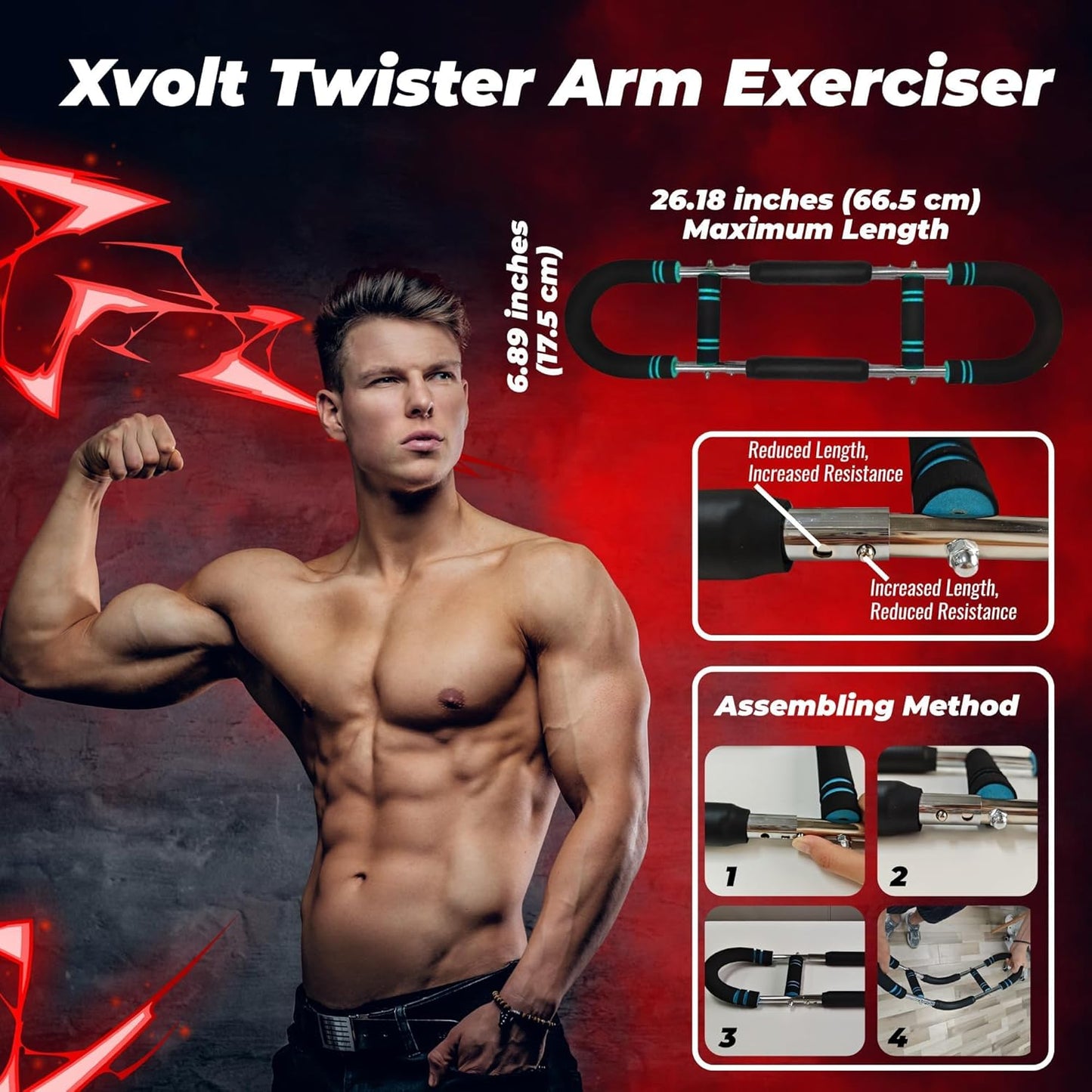Twister Arm Trainer Chest Workout Equipment